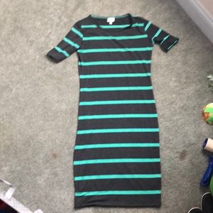 LulaRoe striped dress